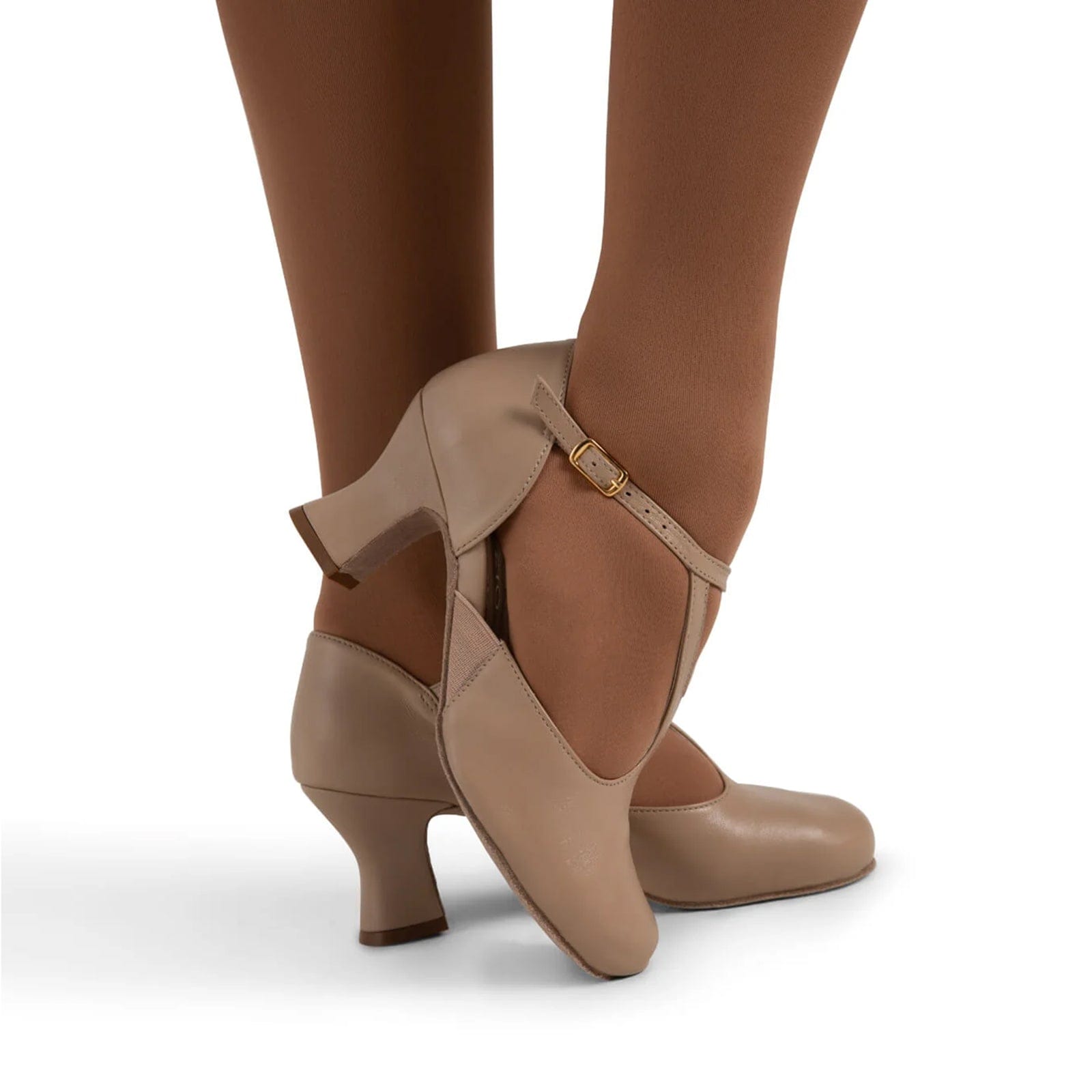 Capezio Adult Shanel 2.5" Character Shoes - Chai - DanceSupplies.com