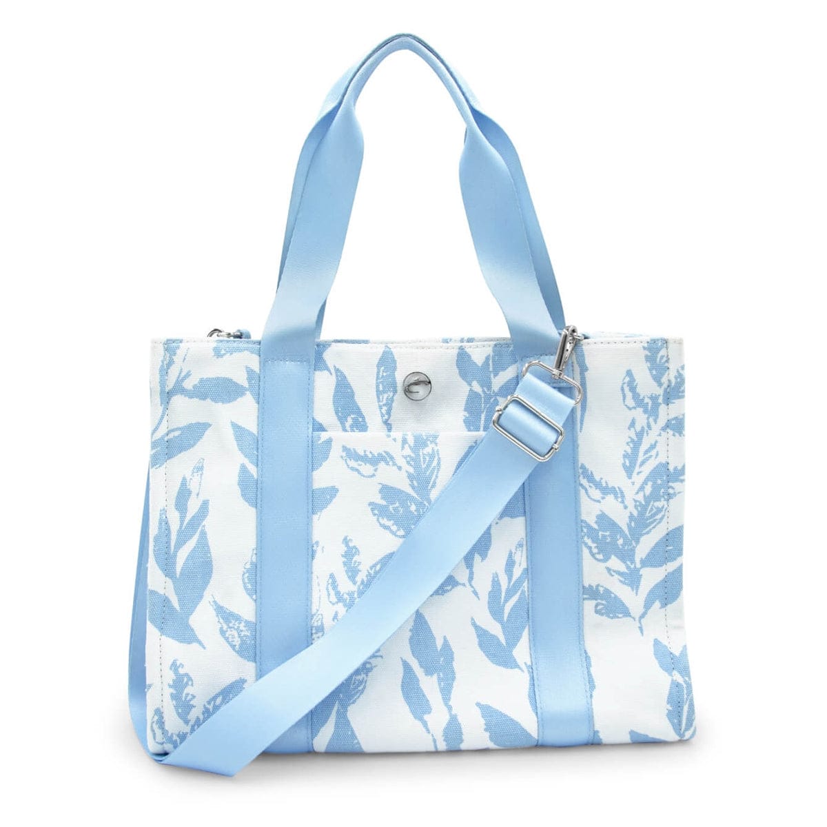 Capezio Soho Canvas Tote Bag Subtle Leaf Horizon - DanceSupplies.com