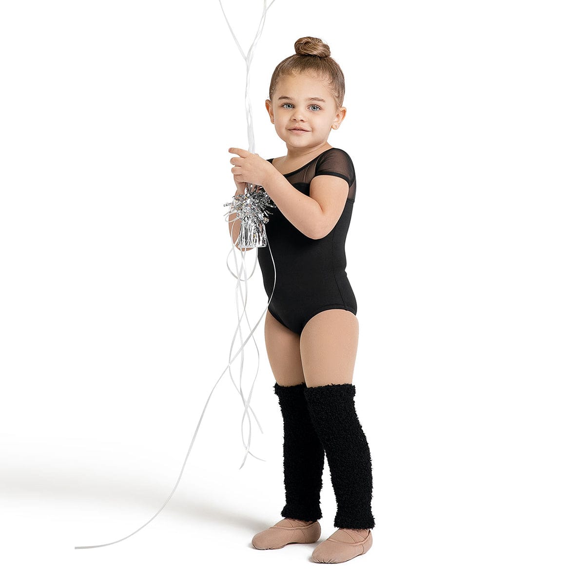 Capezio 12" Pamper Legwarmers Black - DanceSupplies.com