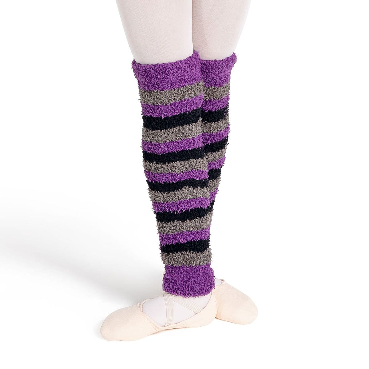 Capezio 18" Striped Pamper Legwarmers - DanceSupplies.com