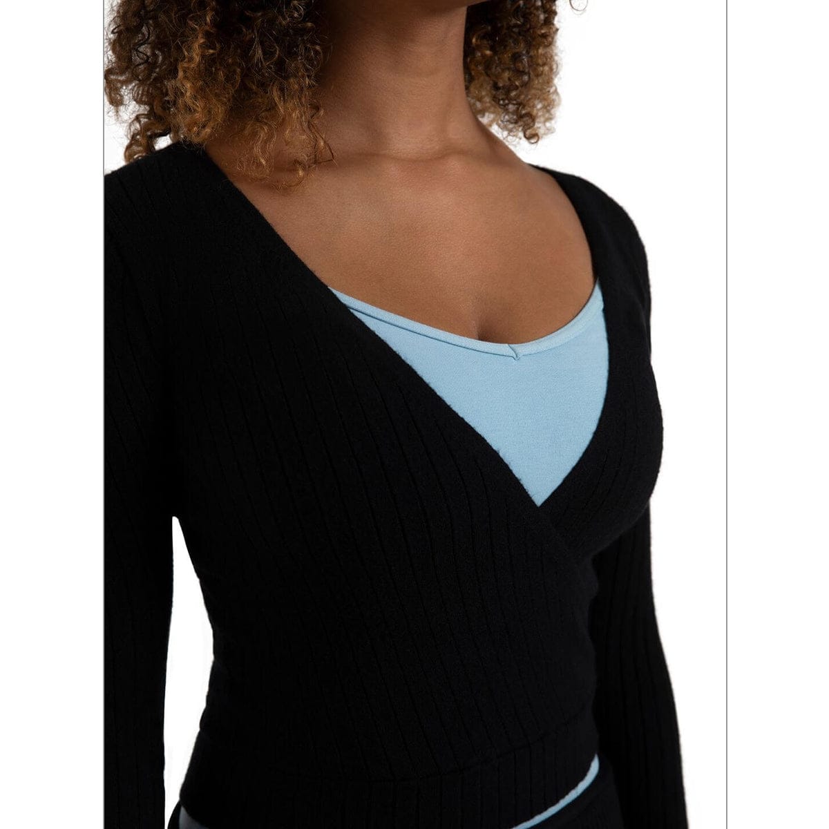 Capezio Adult Harmonie Crossover Sweater - DanceSupplies.com