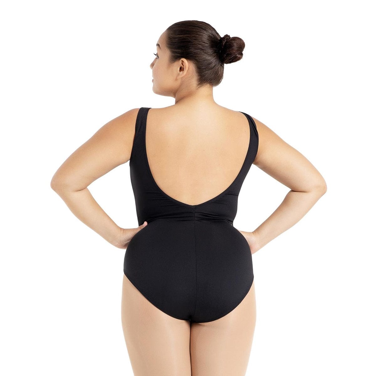 Capezio Adult V-Back Pinch Tank Leotard - DanceSupplies.com