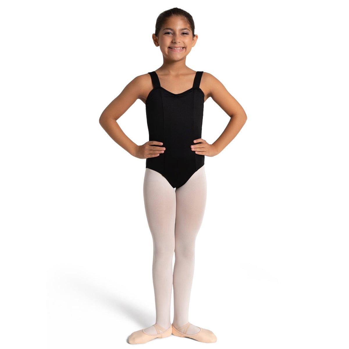 Capezio Child Studio Collection Wide Strap Camisole Leotard - DanceSupplies.com
