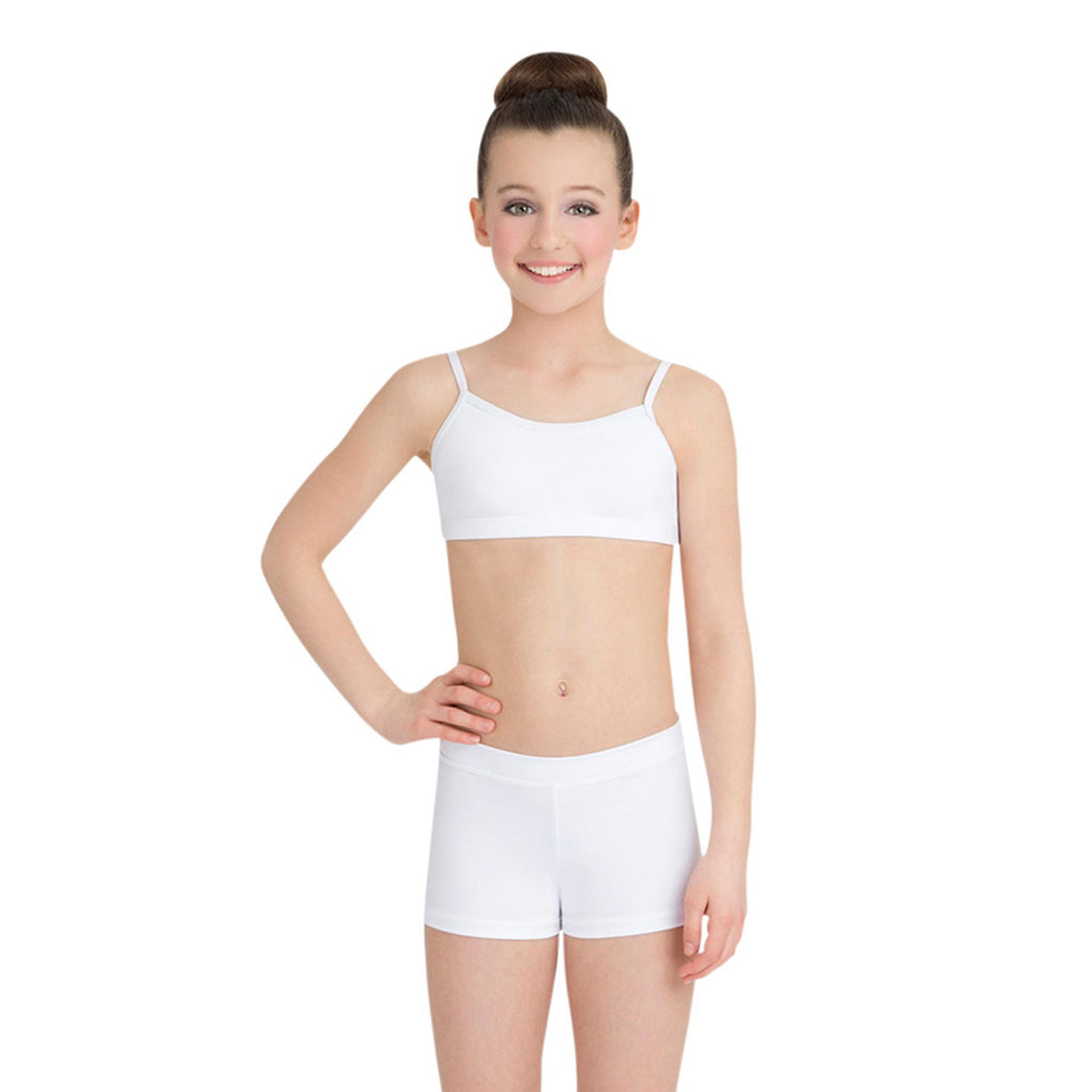 Capezio Child's Camisole Bra Top Child S White - DanceSupplies.com