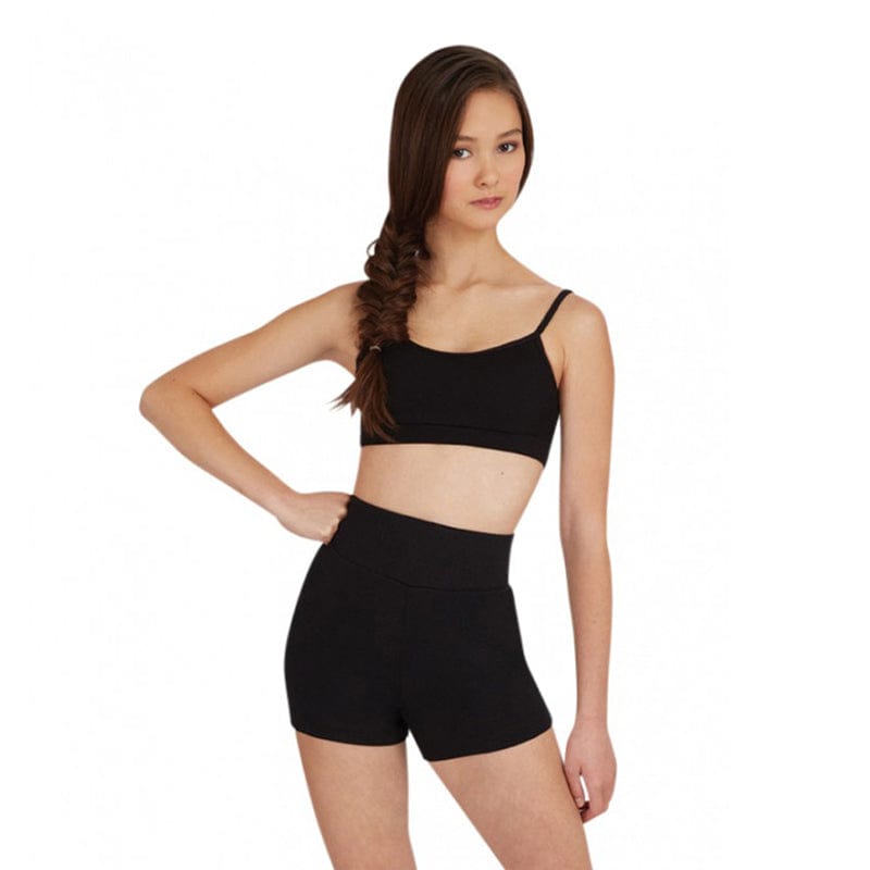 Capezio Adult High Waisted Shorts - DanceSupplies.com