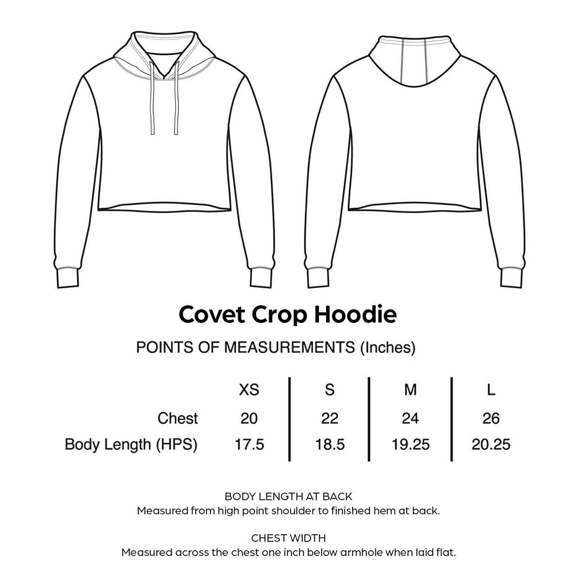 Covet Dancer Embroidered Crop Hoodie - DanceSupplies.com