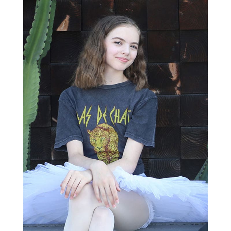 Covet Pas de Chat Ballerina Tee Adult S - DanceSupplies.com