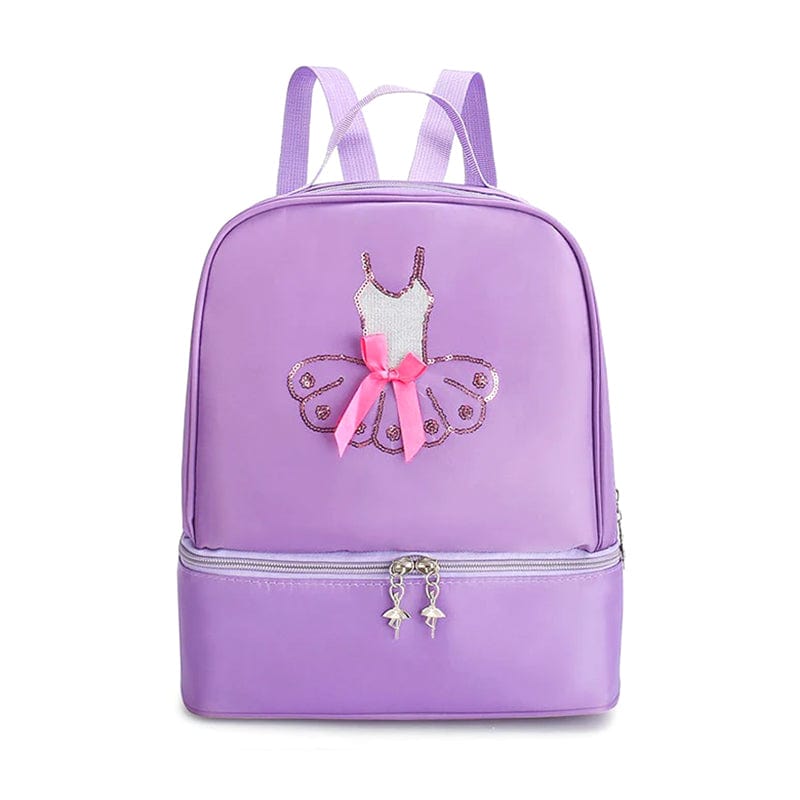 Covet Sparkly Tutu Backpack Purple - DanceSupplies.com