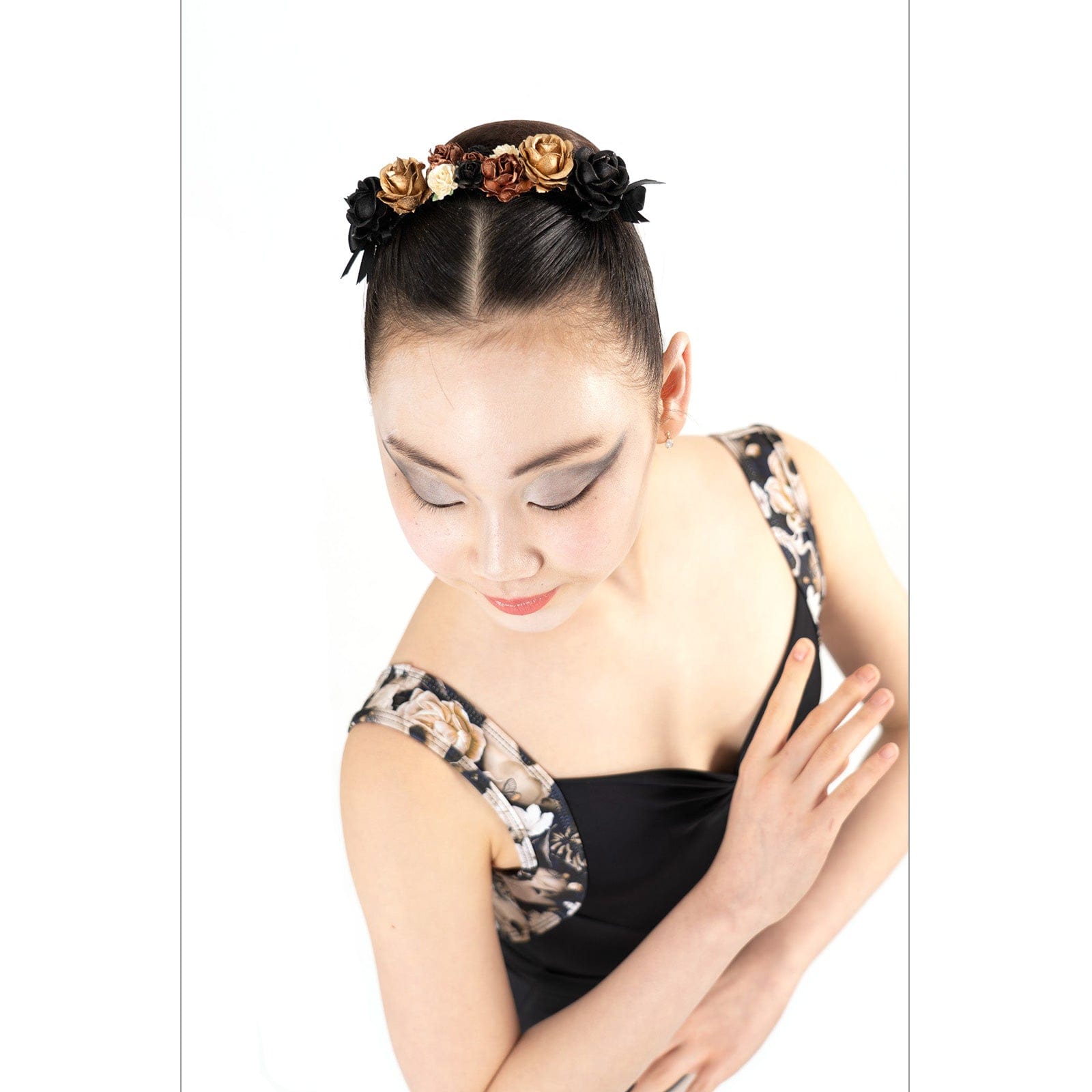 Danse de Paris Hair Blossom - Gold/Black - DanceSupplies.com