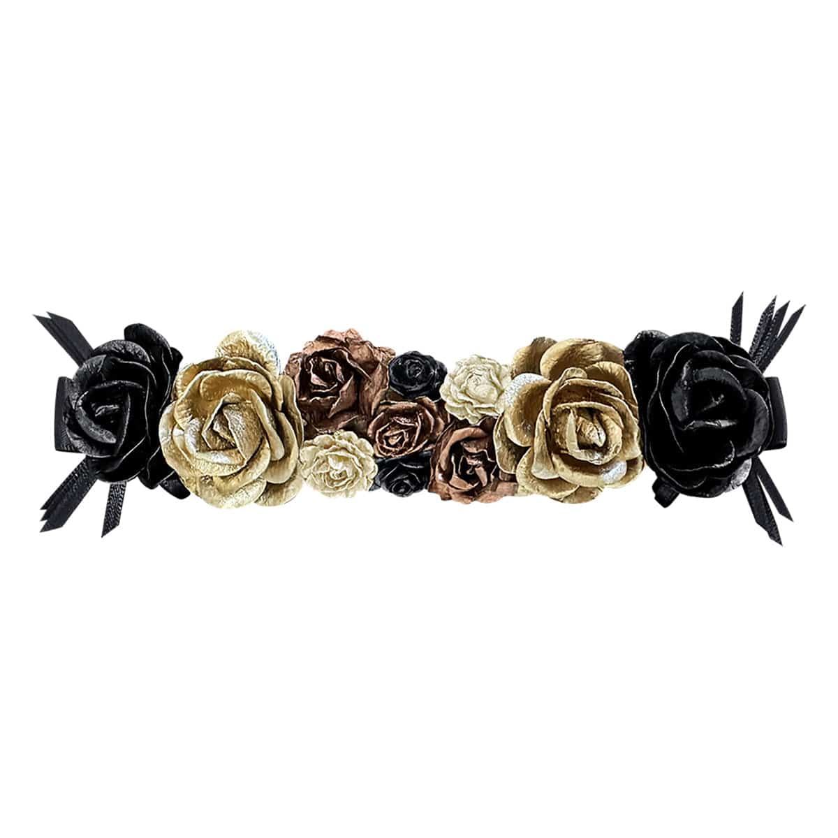 Danse de Paris Hair Blossom - Gold/Black - DanceSupplies.com