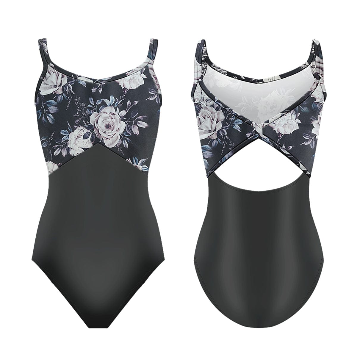 Danse de Paris Evie Leotard - Tea Rose Adult XXS Tea Rose - DanceSupplies.com