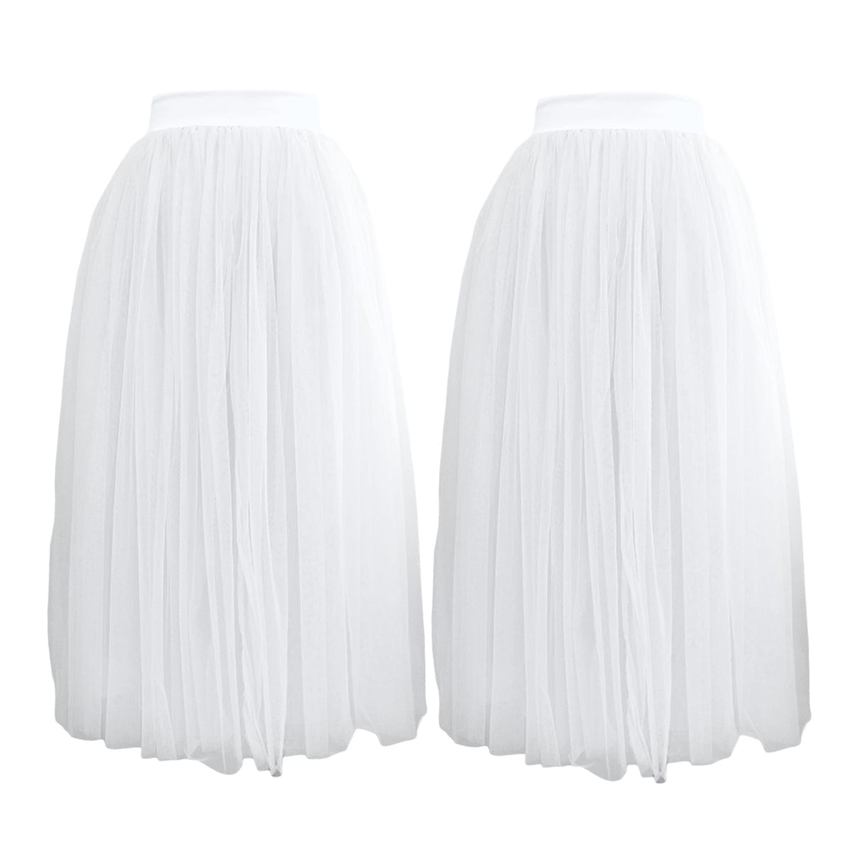 Danse de Paris Tulle Skirt Adult XXS/XS Snow - DanceSupplies.com