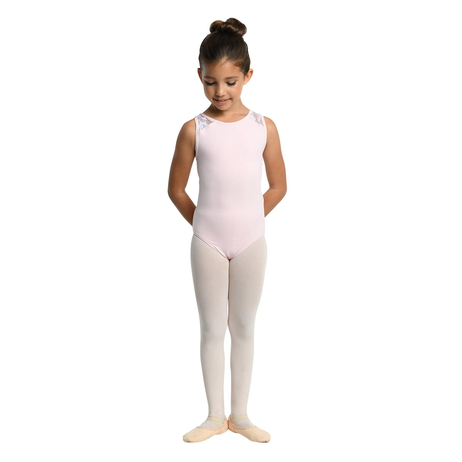 Danznmotion Child Clementine Tank Leotard Child 4-6 Pink - DanceSupplies.com