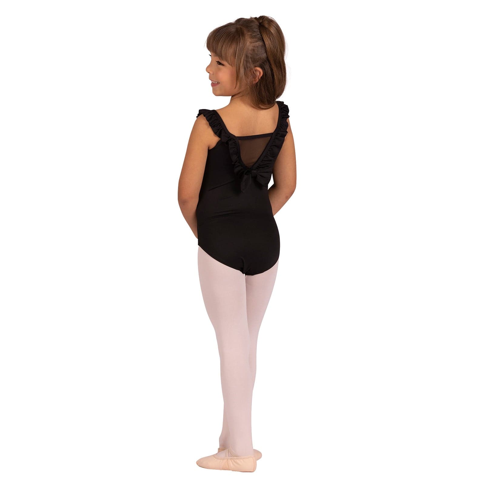 Danznmotion Child Ruffle Neck Leotard - DanceSupplies.com