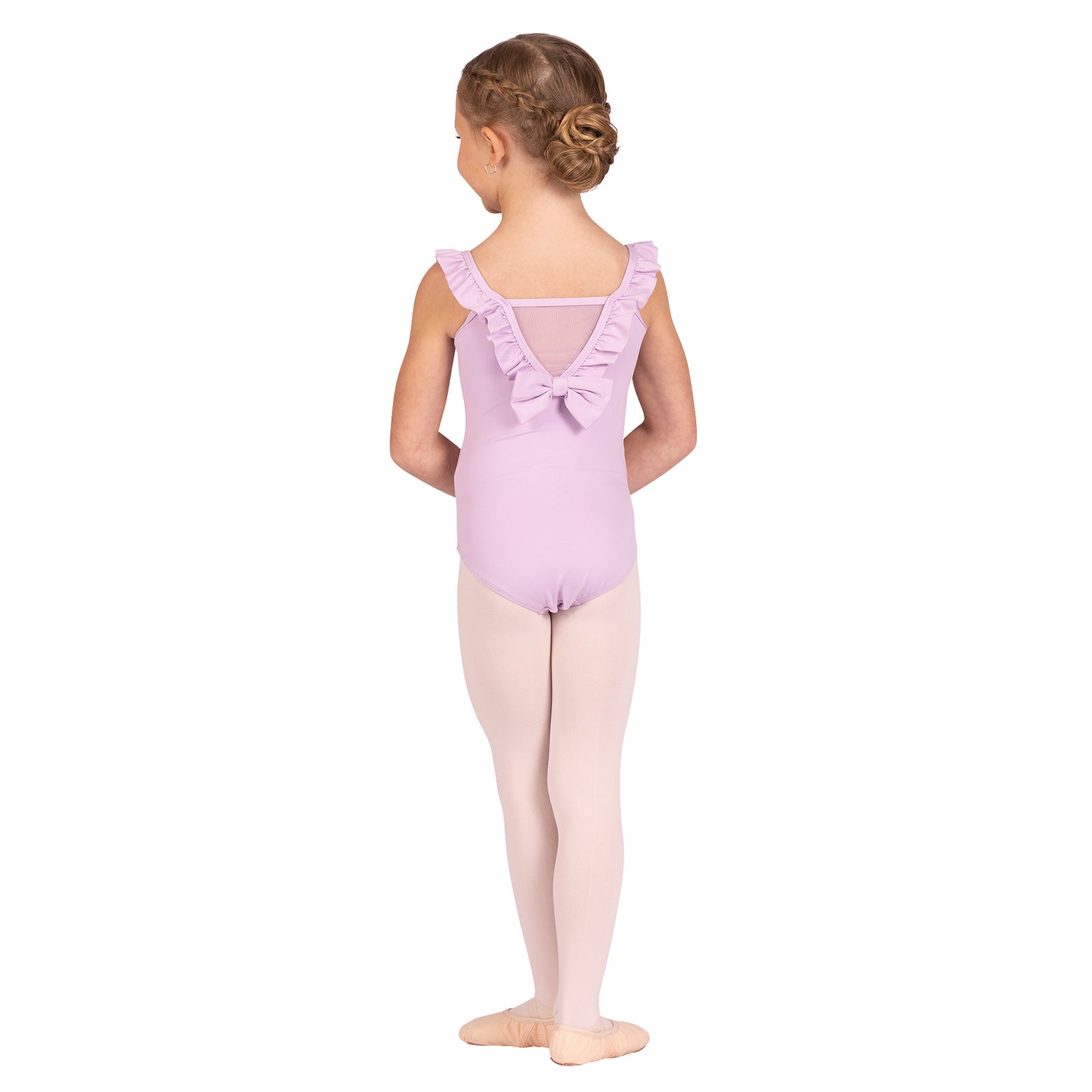 Danznmotion Child Ruffle Neck Leotard - DanceSupplies.com