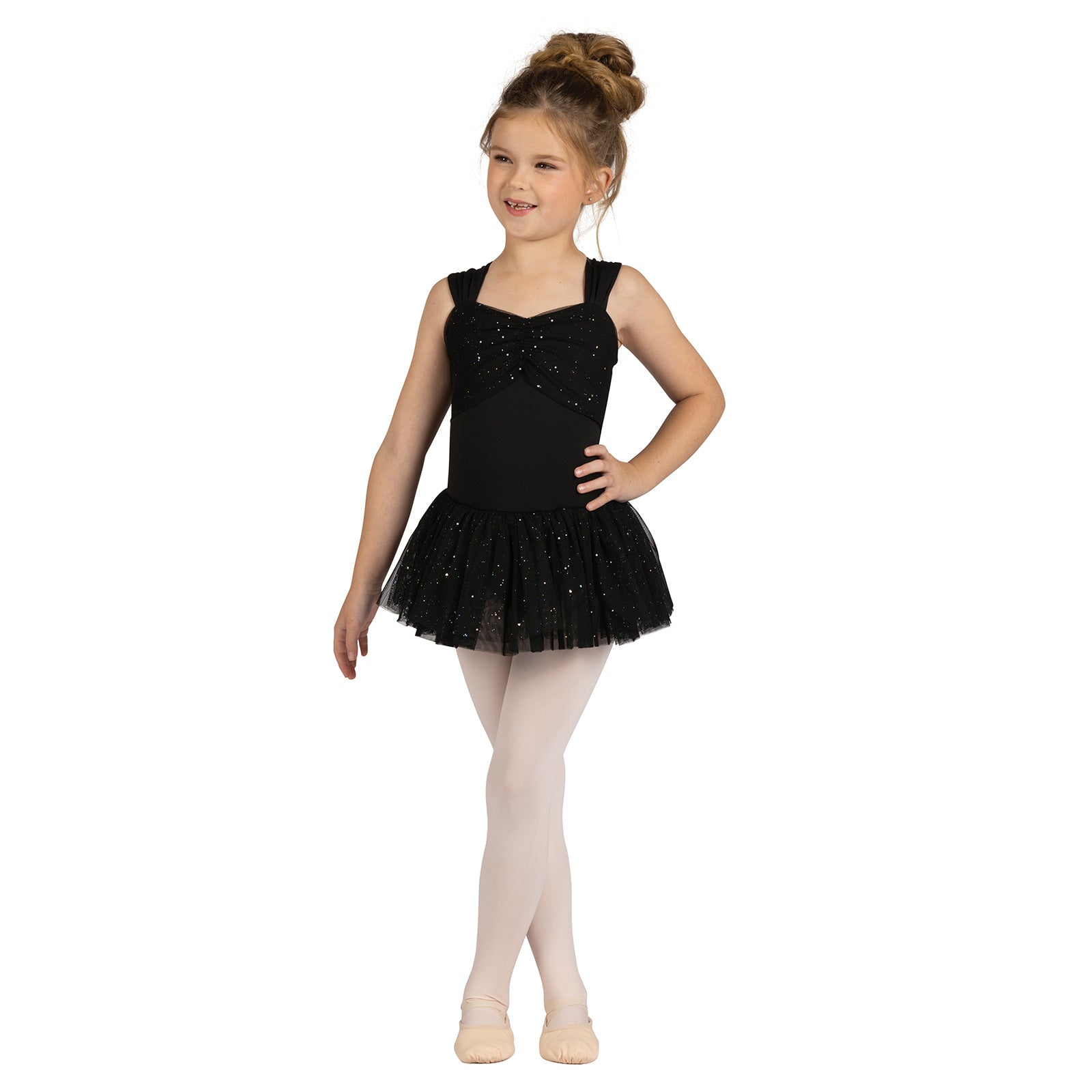 Danznmotion Child Minka Tutu Dress Child 2-4 Black - DanceSupplies.com