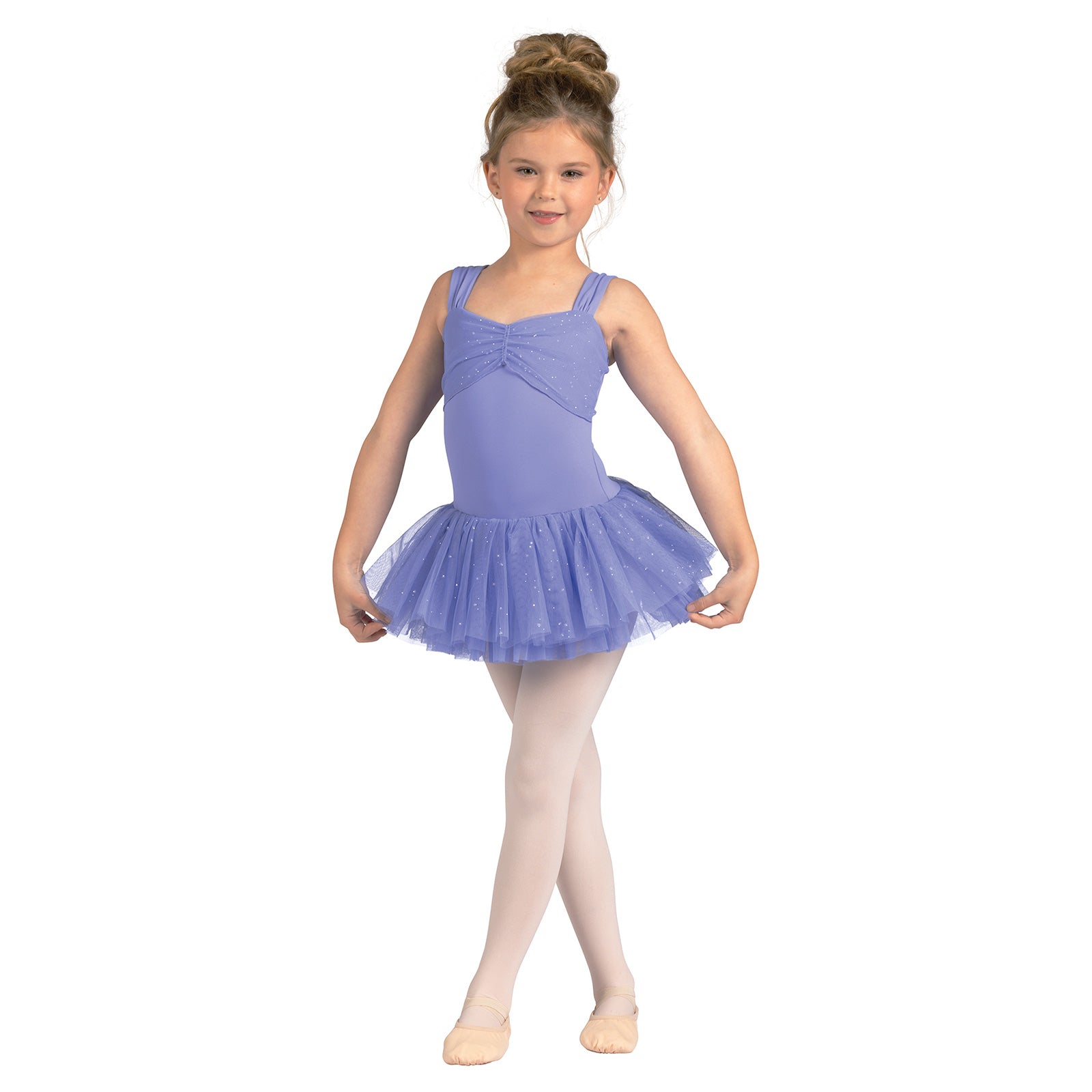 Danznmotion Child Minka Tutu Dress Child 2-4 Jacaranda - DanceSupplies.com