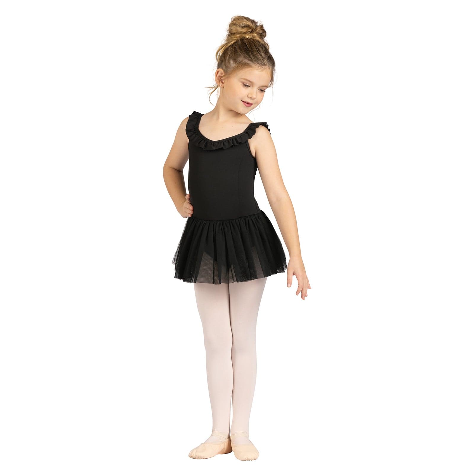 Danznmotion Child Babette Tutu Dress Child 2-4 Black - DanceSupplies.com