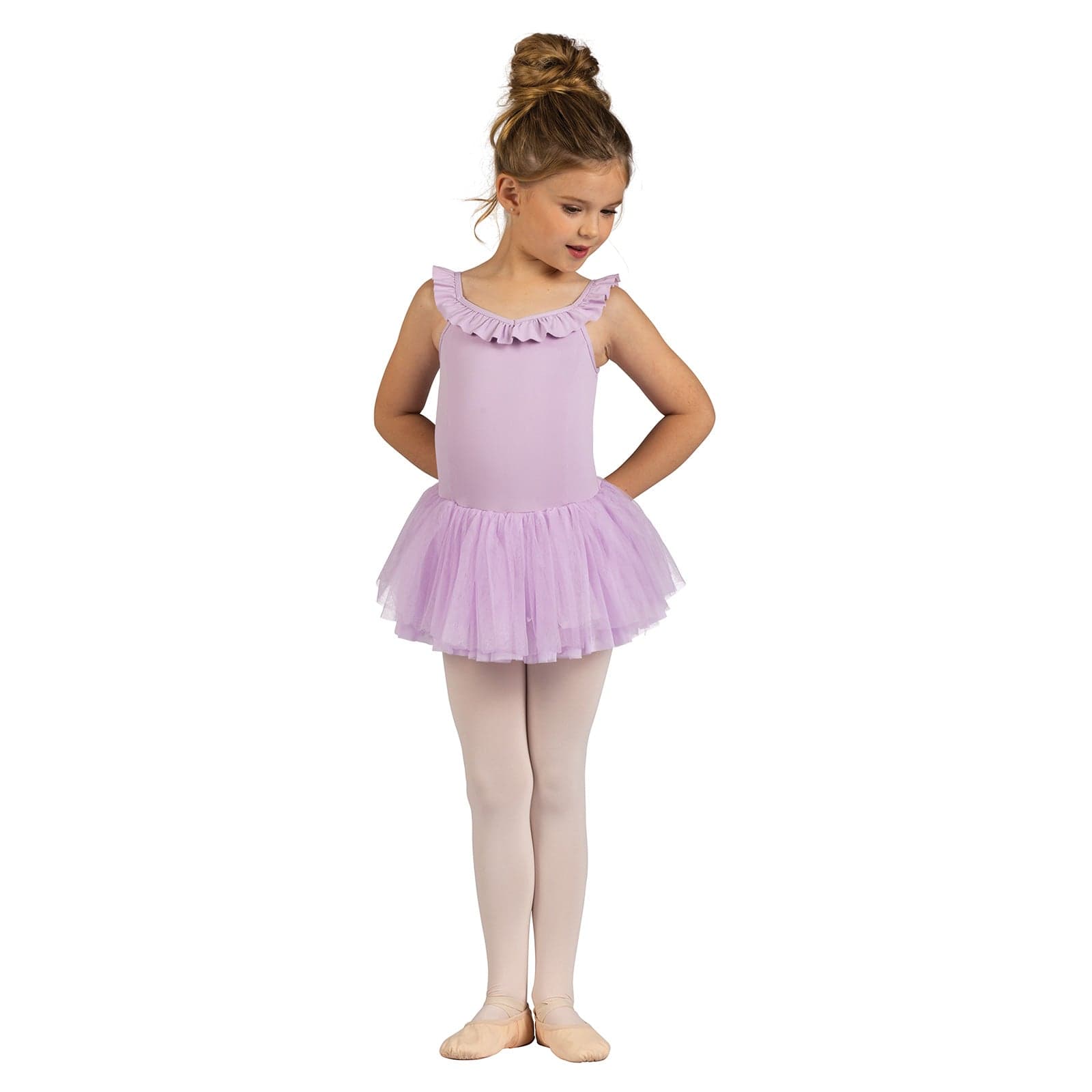 Danznmotion Child Babette Tutu Dress Child 2-4 Lavender - DanceSupplies.com