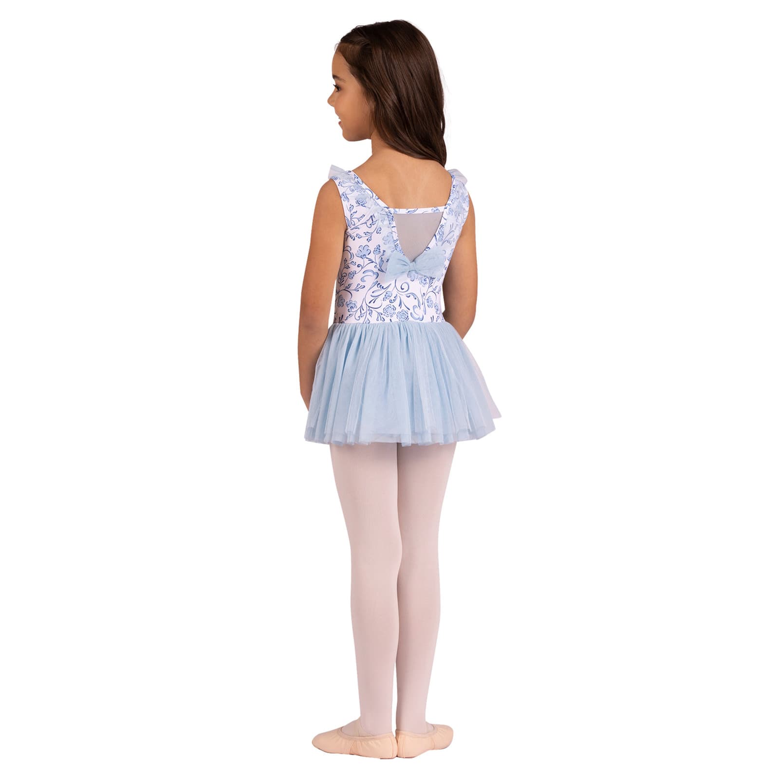 Danznmotion Child Dianora Floral Print Dress - DanceSupplies.com