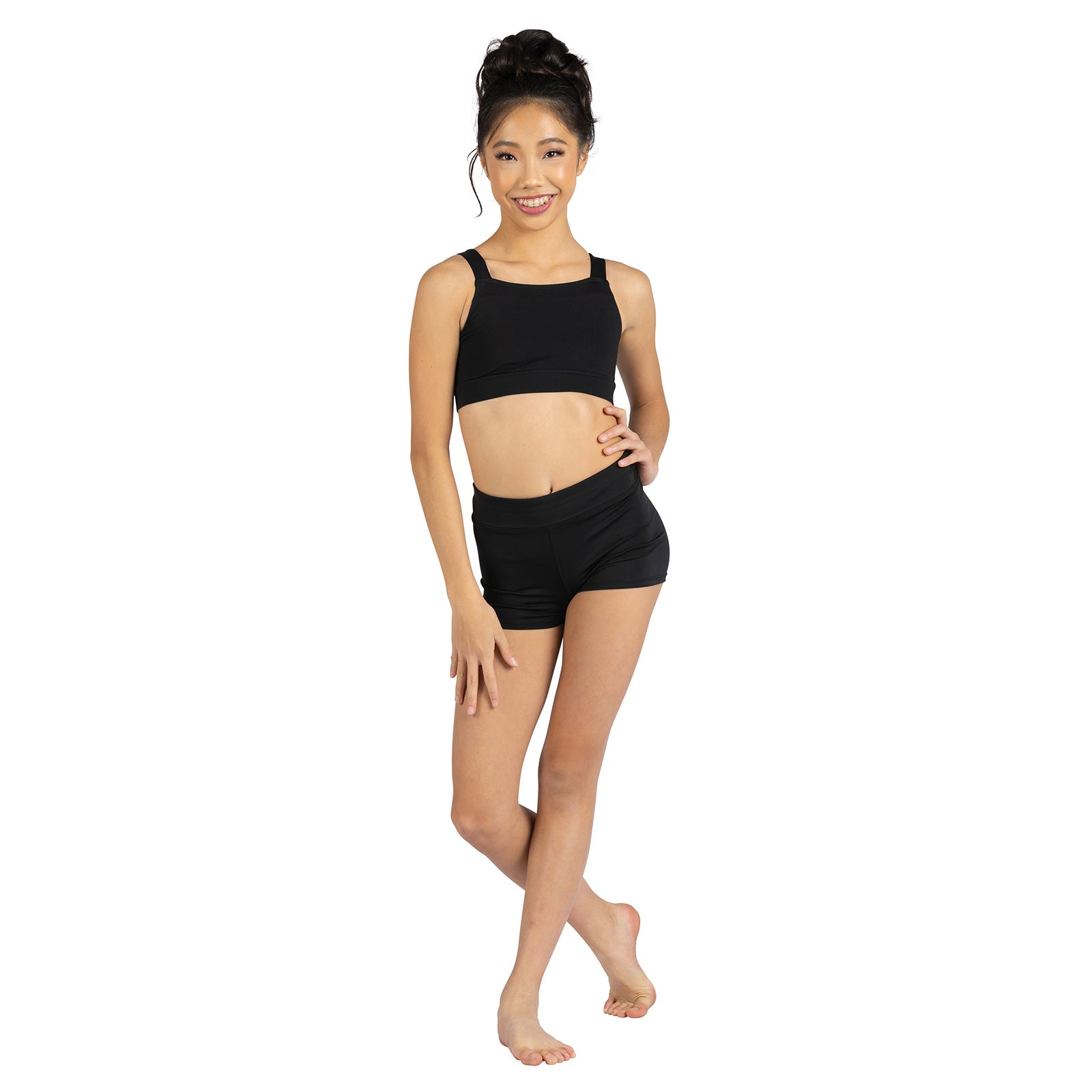 Danznmotion Child Coty Bra Top Child 4-6 Black - DanceSupplies.com