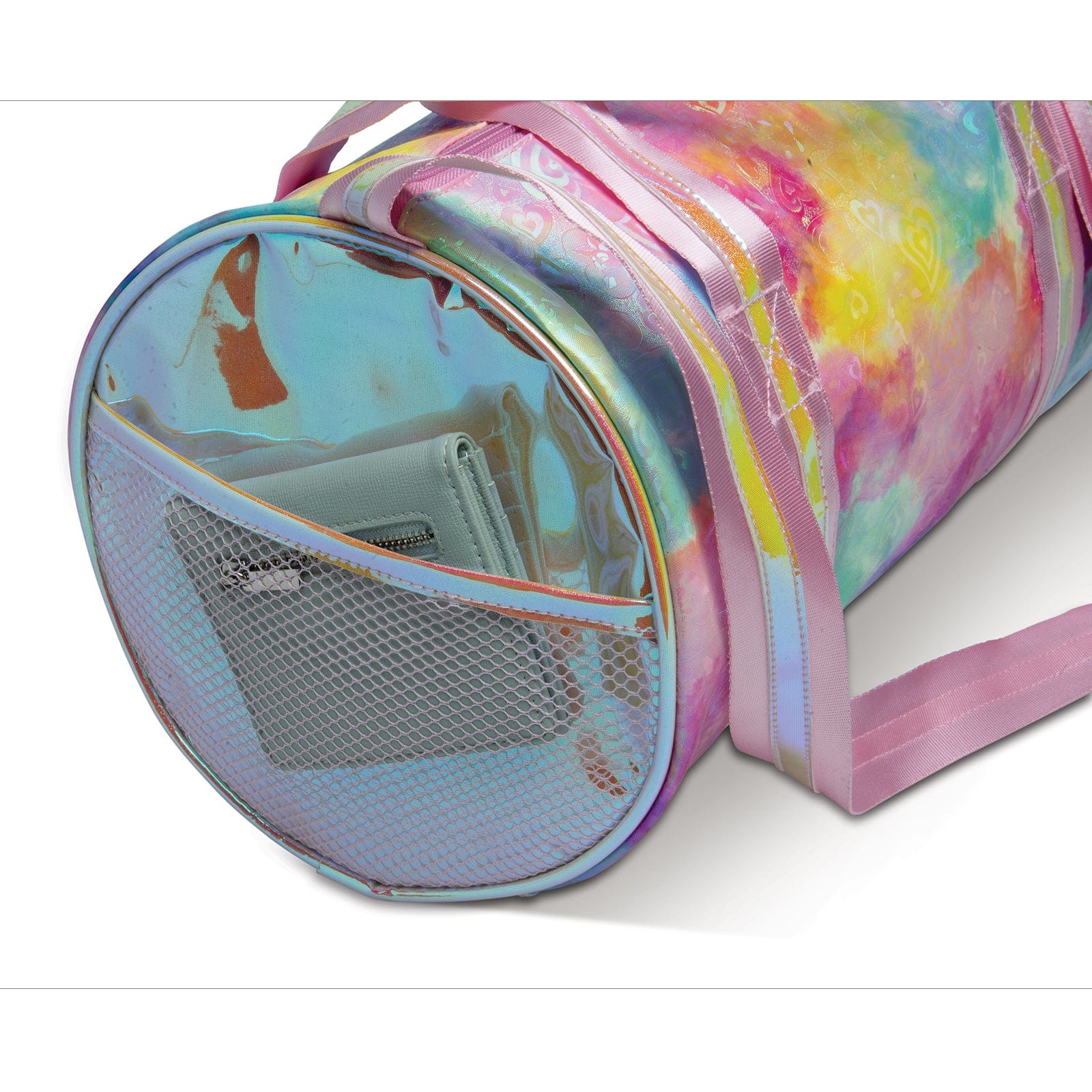 Danznmotion Pastel Clouds and Hearts Duffel Bag - DanceSupplies.com