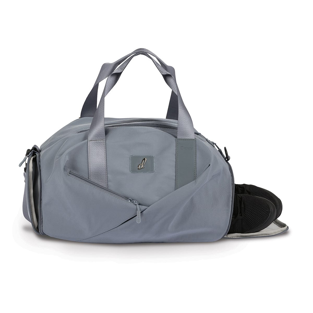 Danznmotion All In One Dance Duffel Bag Grey - DanceSupplies.com