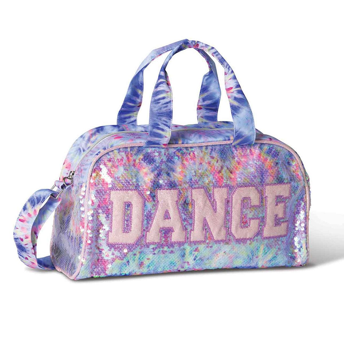Danznmotion Groovy Sparkle Tie-Dye Duffel Bag - DanceSupplies.com