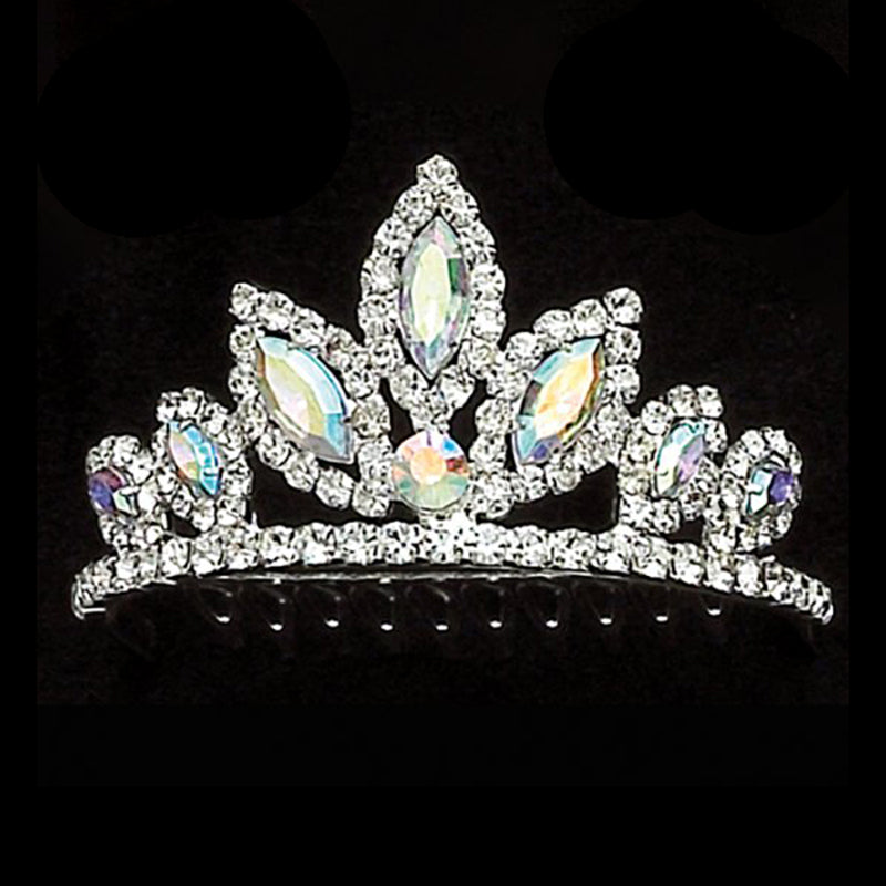 Dasha Rhinestone Tiara - Small - DanceSupplies.com