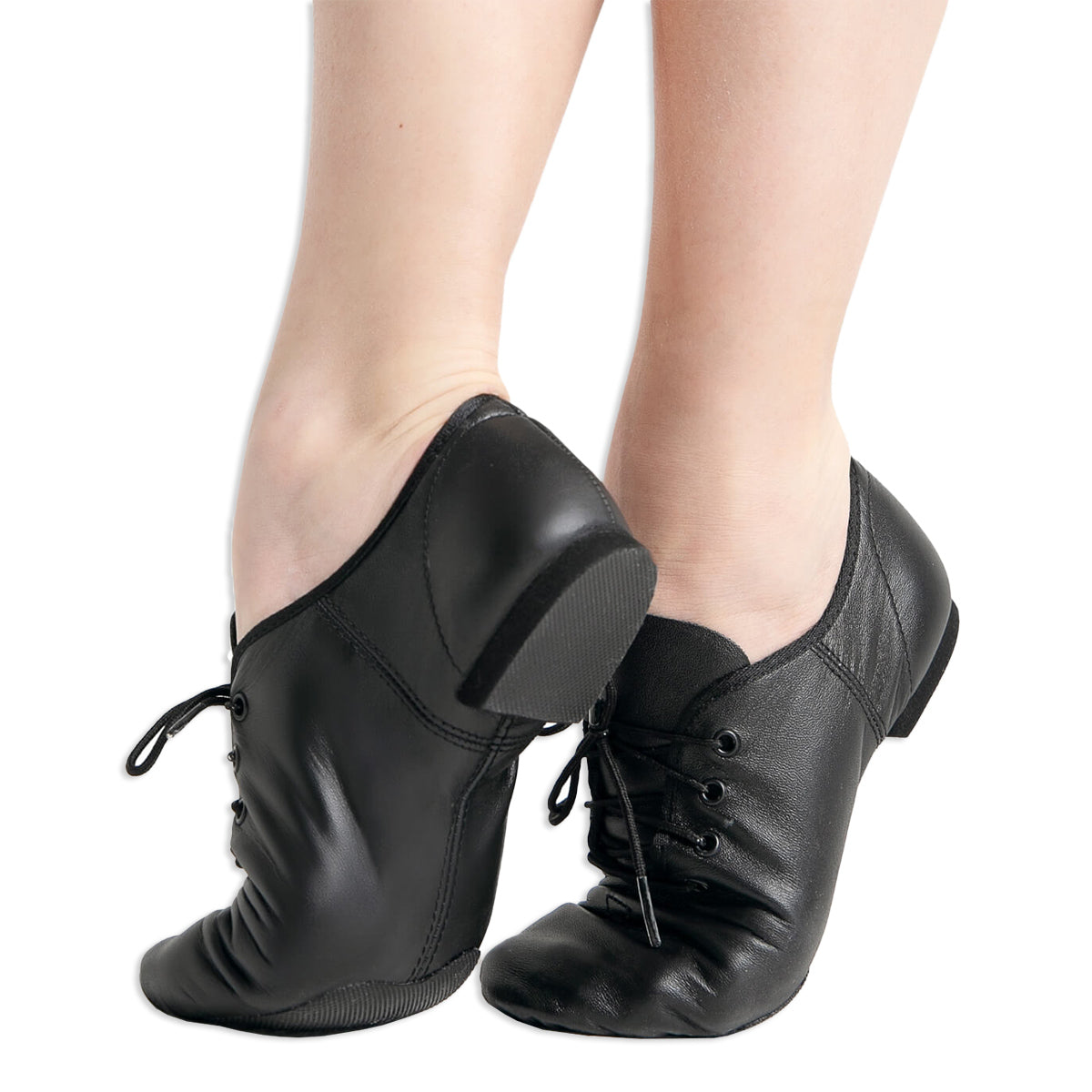 Capezio E-Series Jazz Oxford - Black - DanceSupplies.com