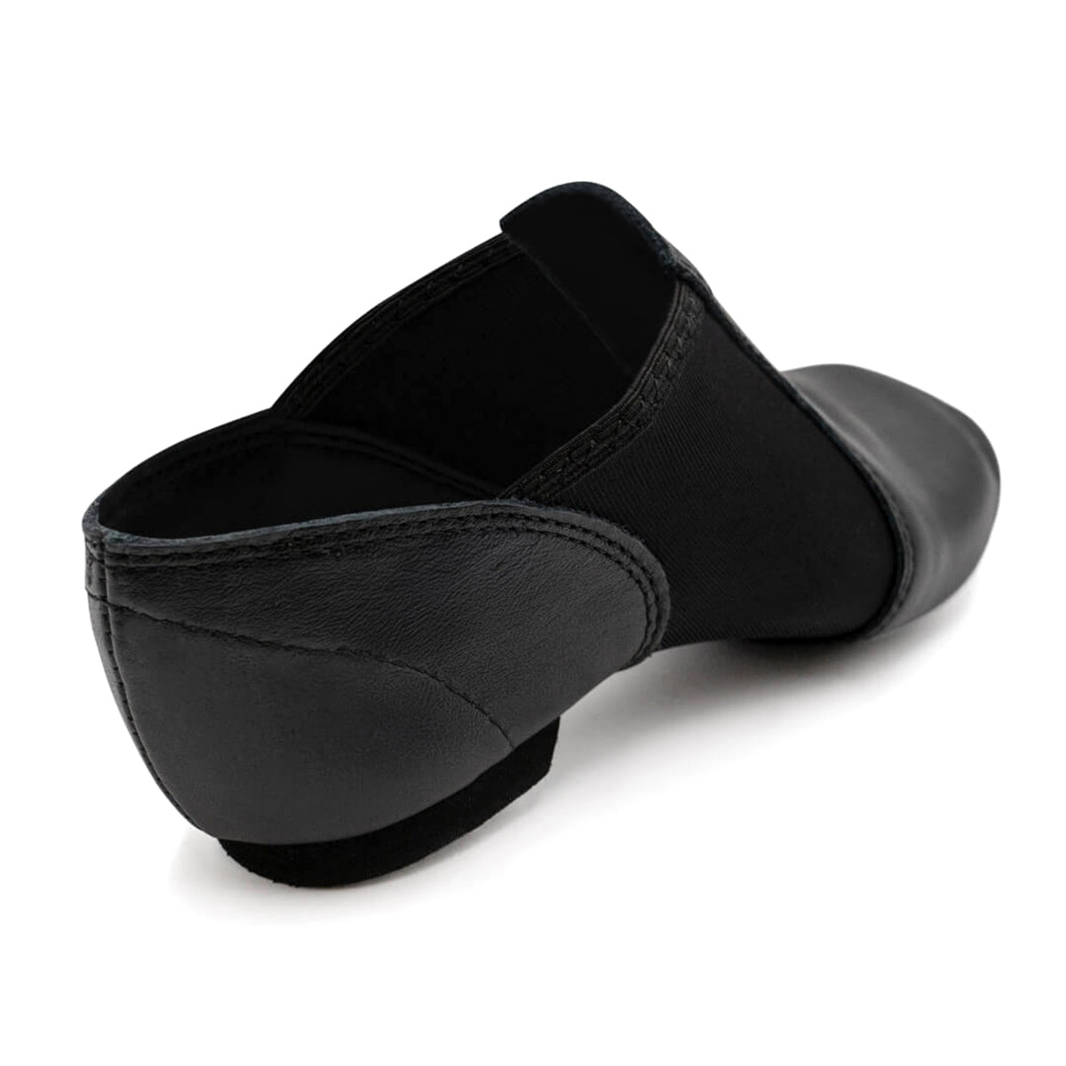 Capezio E-Series Jazz Slip On Jazz Shoes - Black - DanceSupplies.com
