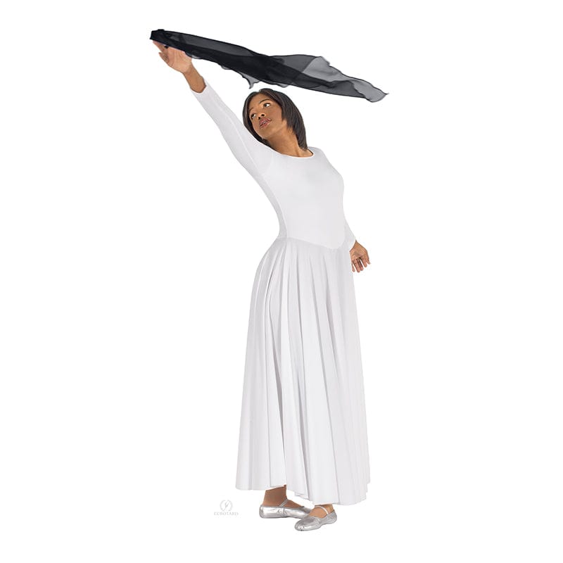 Eurotard Finger Scarf Black - DanceSupplies.com