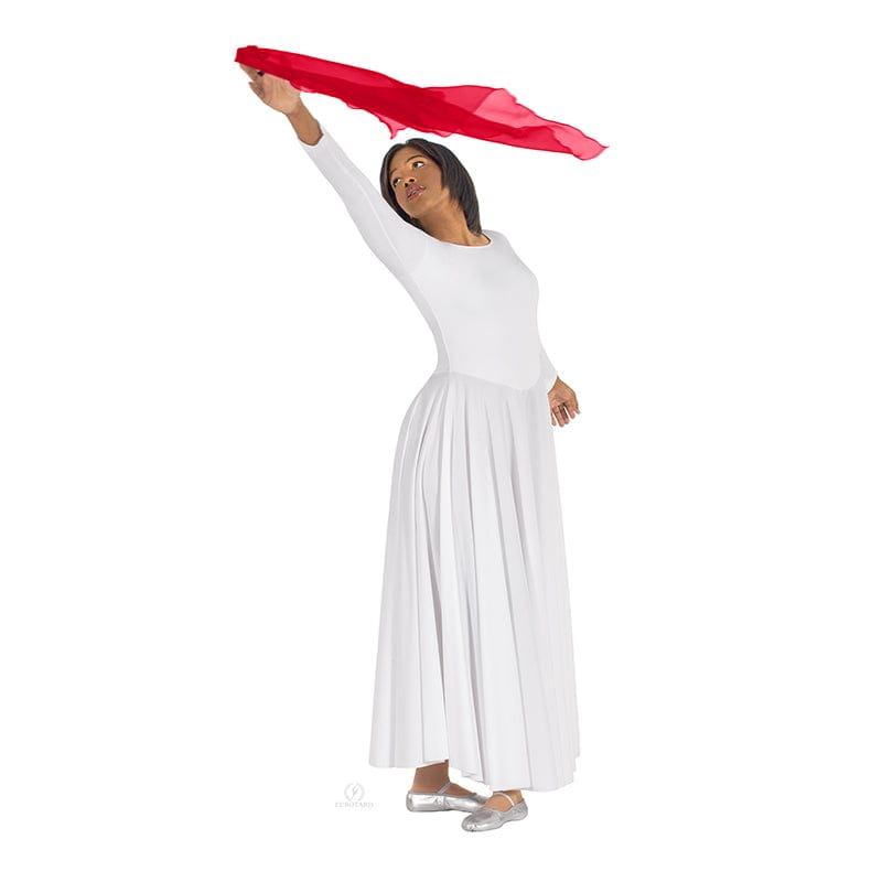 Eurotard Finger Scarf Red - DanceSupplies.com