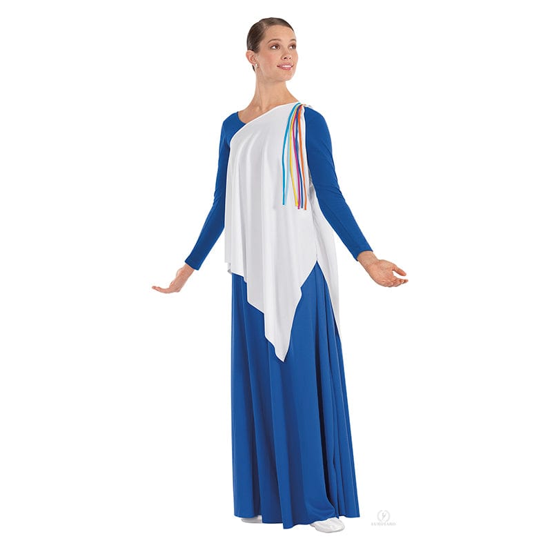 Eurotard Asymmetrical Streamer Tunic - DanceSupplies.com