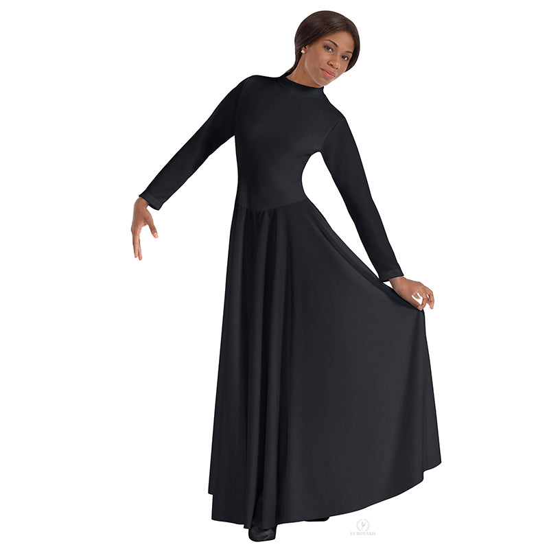 Eurotard High Neck Liturgical Dress   - DanceSupplies.com