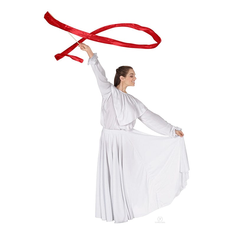 Eurotard Metallic Streamers Red - DanceSupplies.com