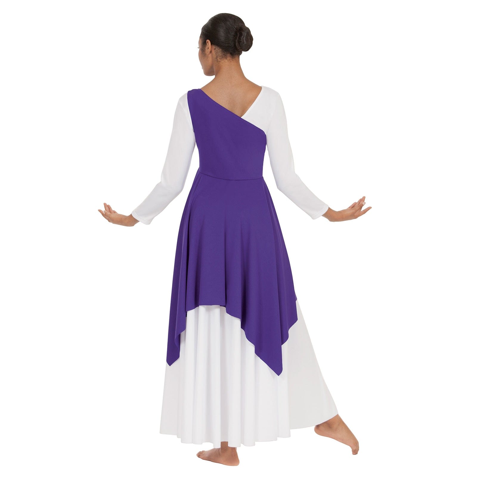Eurotard Adult Joyful Praise Asymmetrical Tunic - DanceSupplies.com