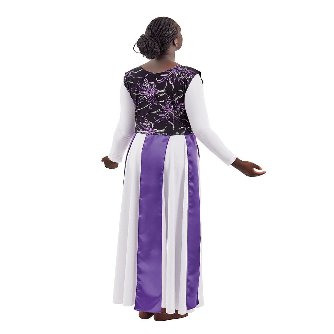 Eurotard Adult Opulent Orchid Streamer Overlay - DanceSupplies.com