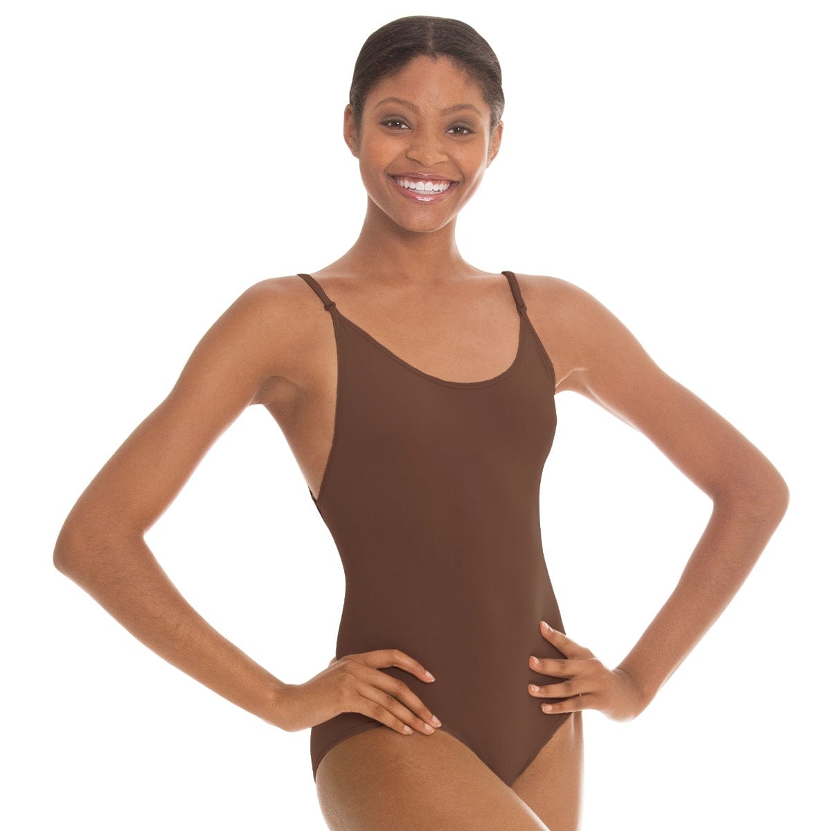 Eurotard Adult Seamless Camisole Liner Adult XS Mocha - DanceSupplies.com