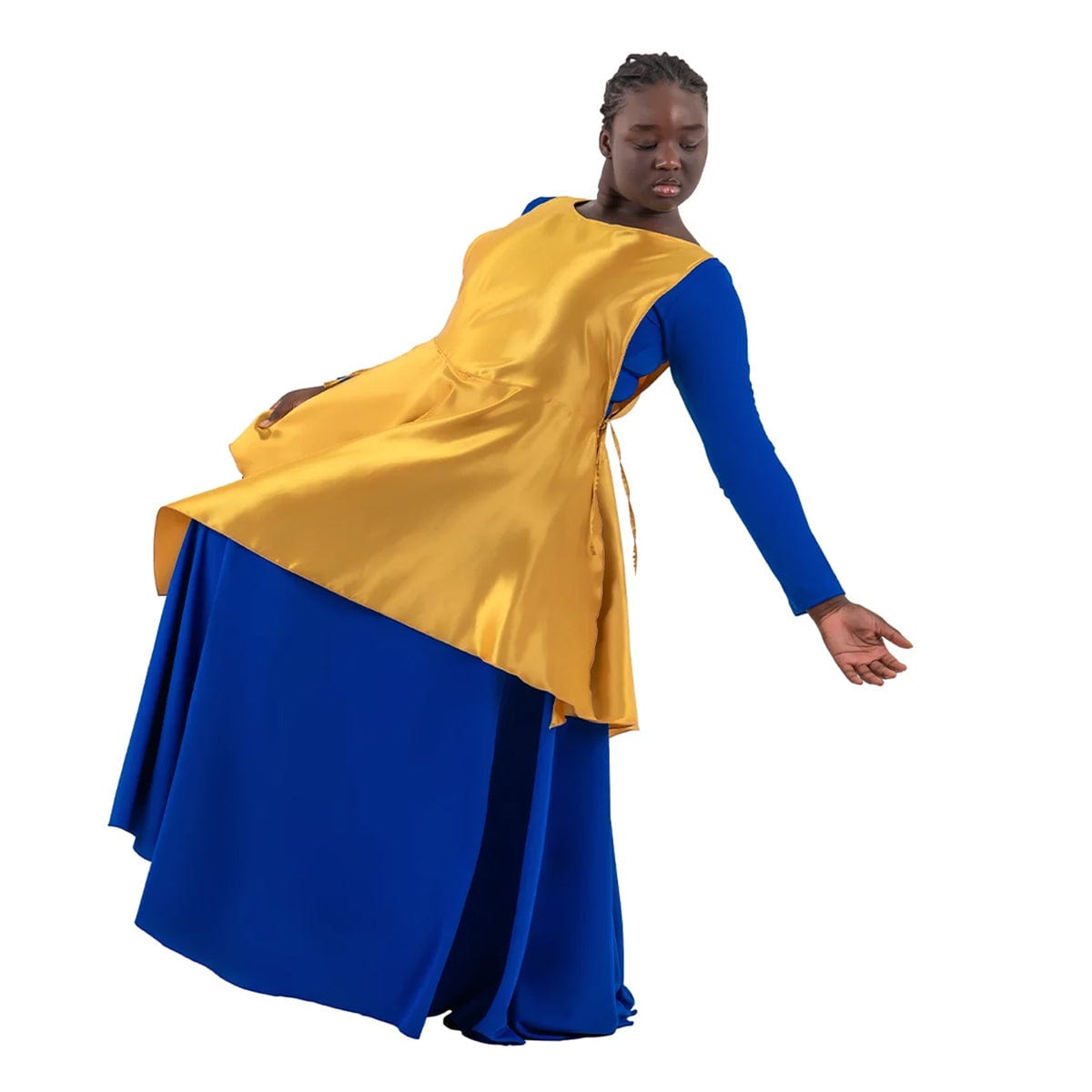 Eurotard Child Rose of Sharon Satin Peplum Ephod - DanceSupplies.com