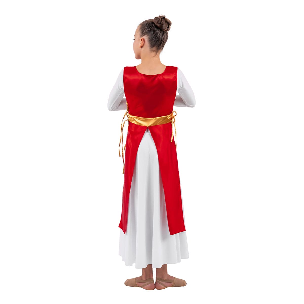 Eurotard Child's Rose of Sharon Satin Four Panel Ephod - DanceSupplies.com