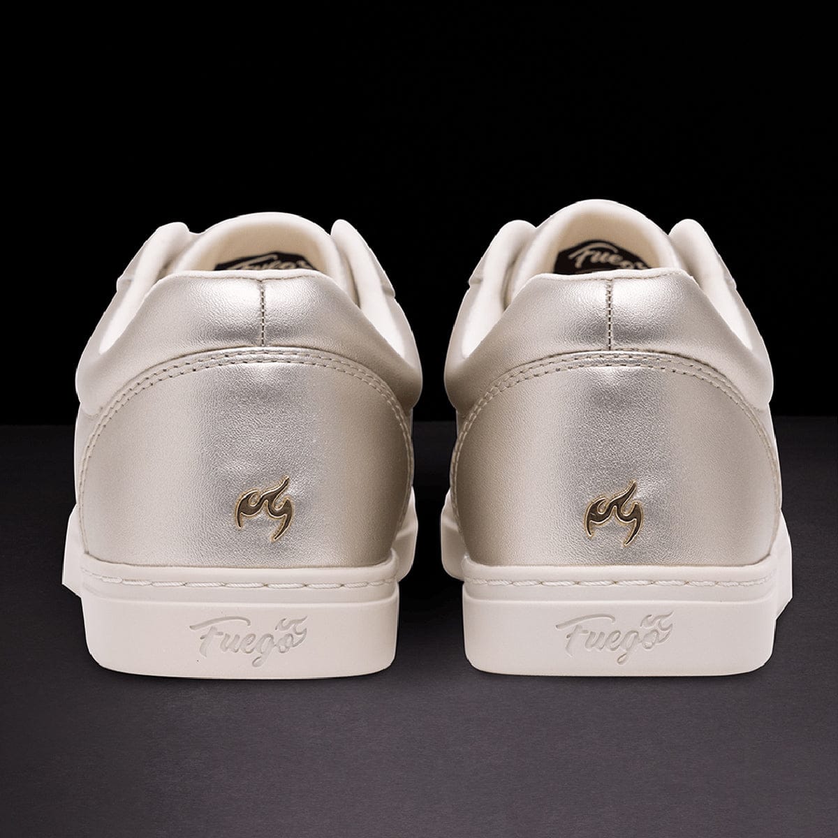 Fuego Adult Low-Top Dance Sneakers - Champagne - DanceSupplies.com