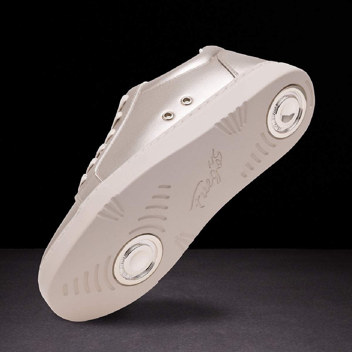 Fuego Adult Low-Top Dance Sneakers - Champagne - DanceSupplies.com