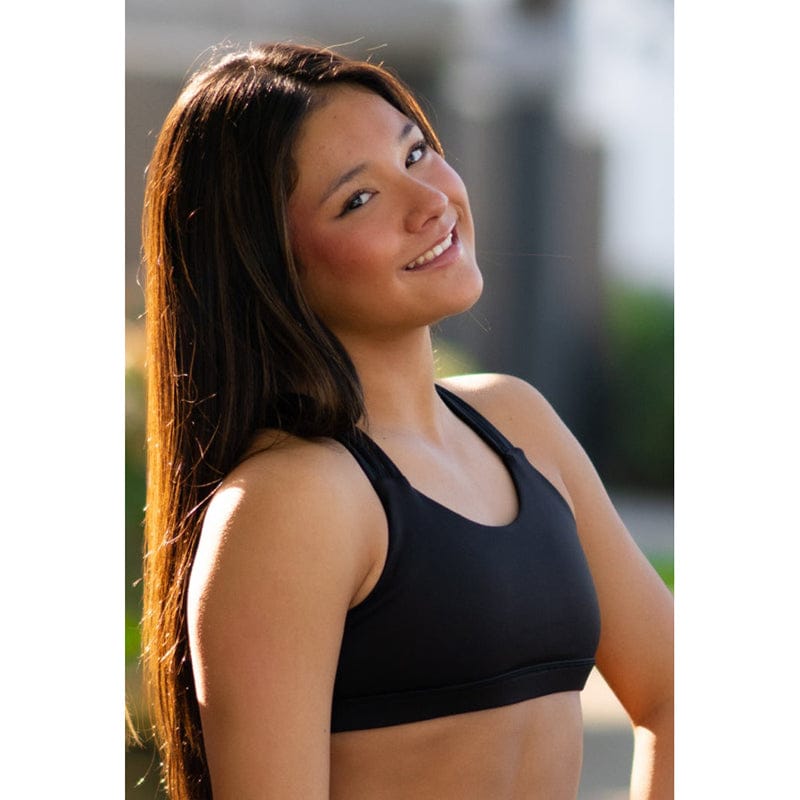 Honeycut Ritz Top Child M Black - DanceSupplies.com