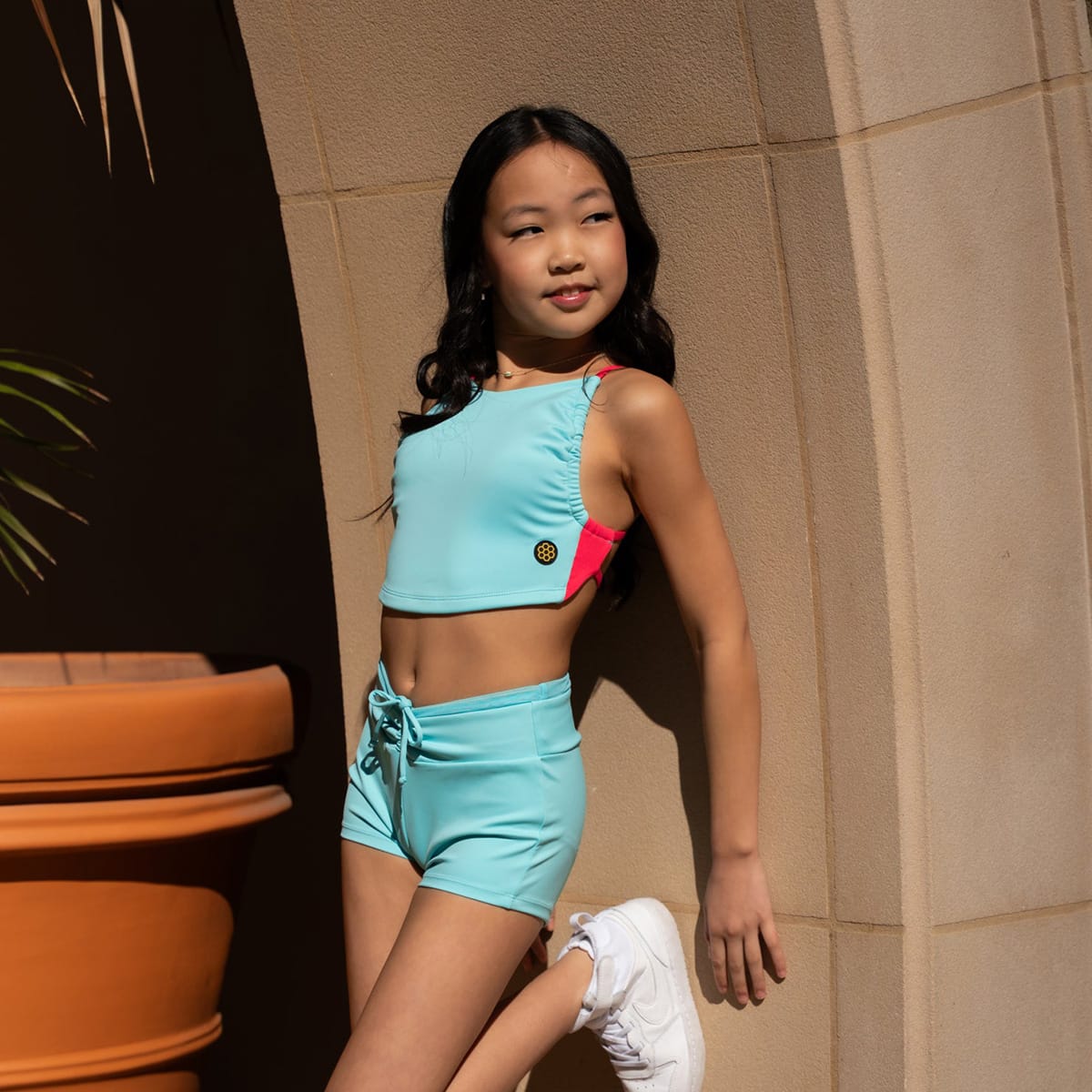 Honeycut Breakout Backless Top - DanceSupplies.com
