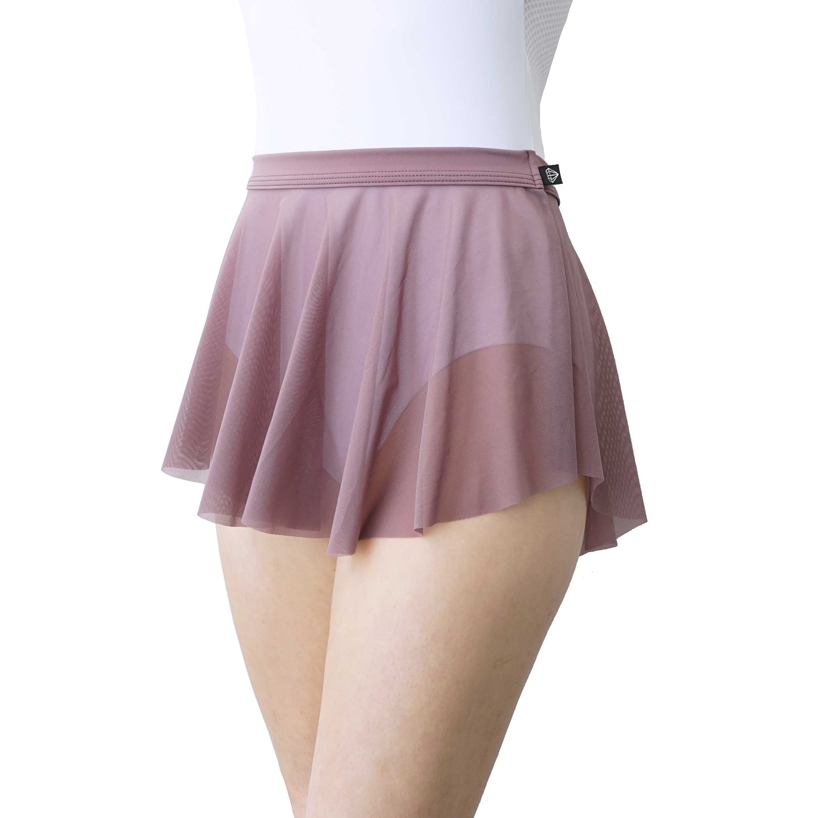 Jule Meshie Skirt Adult XS Light Amethyst - DanceSupplies.com