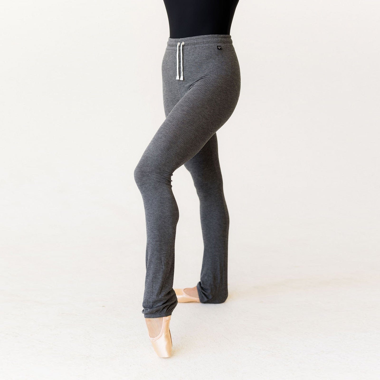 Jule Warmup Tights Adult S Charcoal - DanceSupplies.com