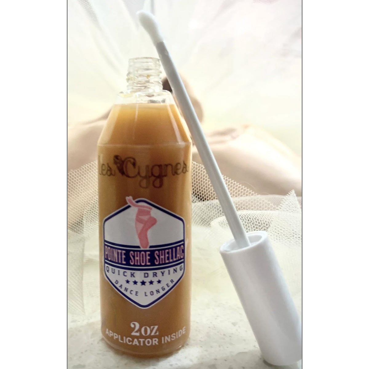 Les Cygnes Pointe Shoe Shellac - DanceSupplies.com