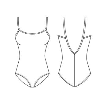 Mirella Camisole Leotard - DanceSupplies.com