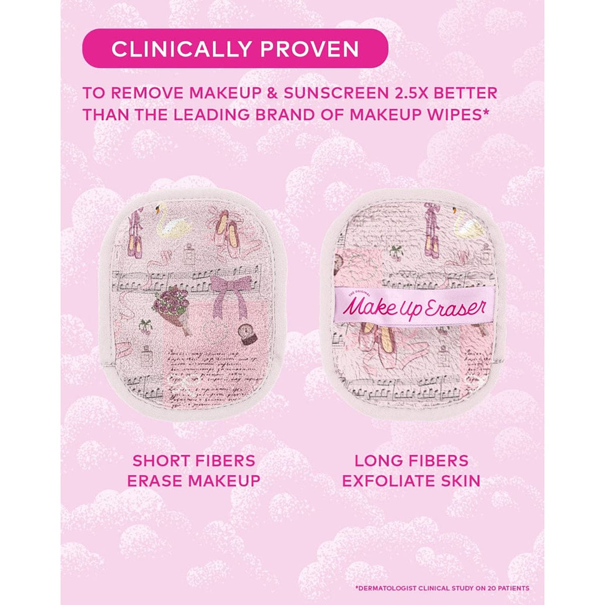 Makeup Eraser Ballet Core 7-Day Set - DanceSupplies.com